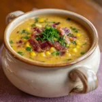 Buttery Corn & Bacon Soup
