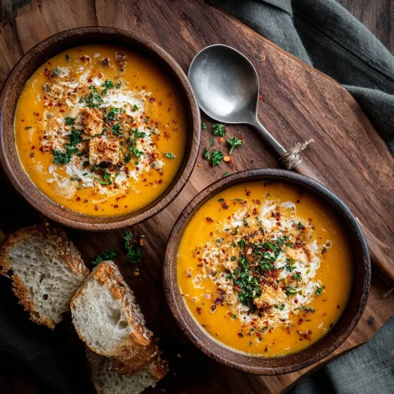 Carrot Coconut Cream Soup