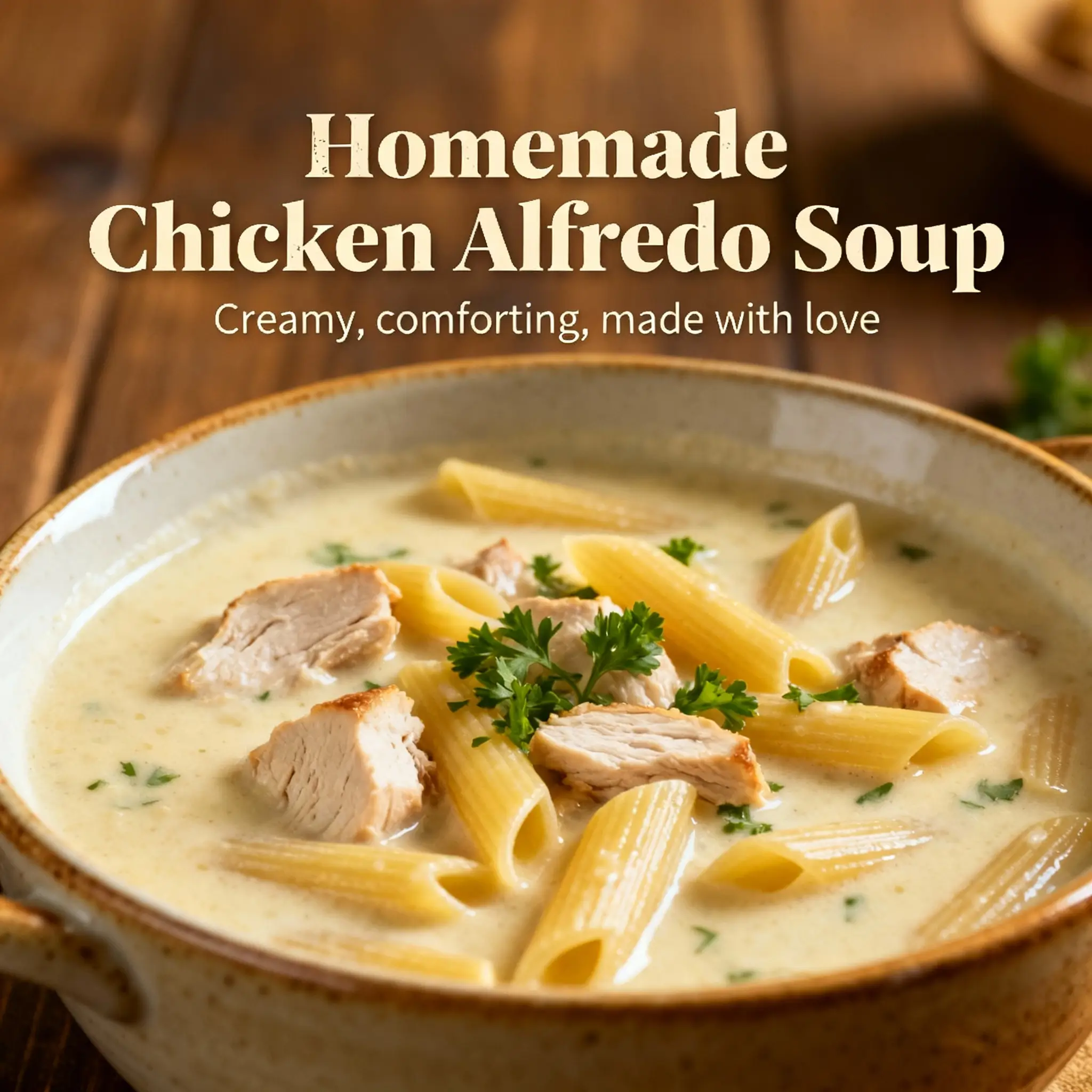 Chicken Alfredo Soup
