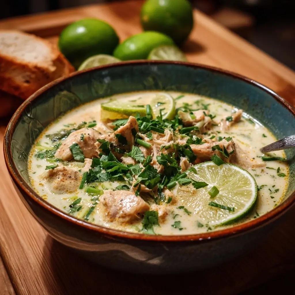 Coconut Lime Chicken Soup