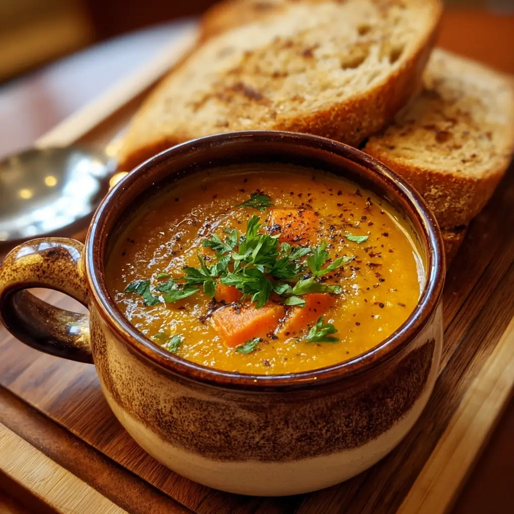 Cozy Cinnamon Carrot Soup