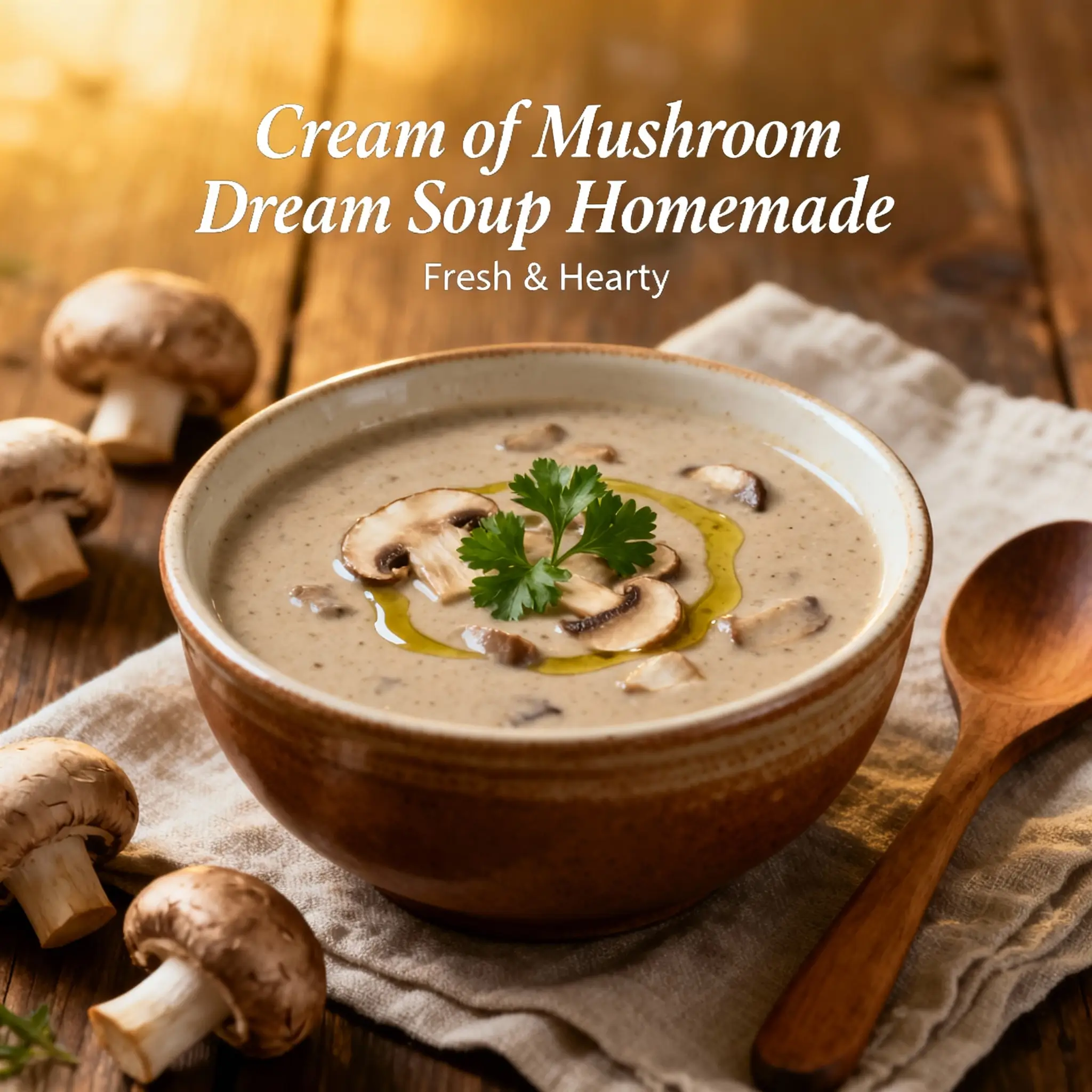 Cream of Mushroom Dream Soup