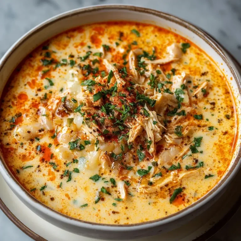 Creamy Buffalo Chicken Soup