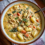 Creamy Gnocchi Chicken Soup