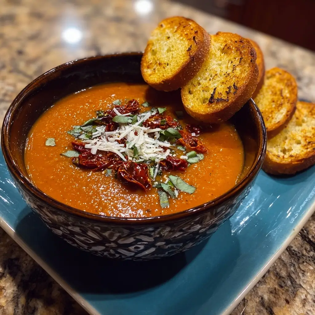 Creamy Sun-Dried Tomato Soup