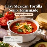 Easy Mexican Tortilla Soup