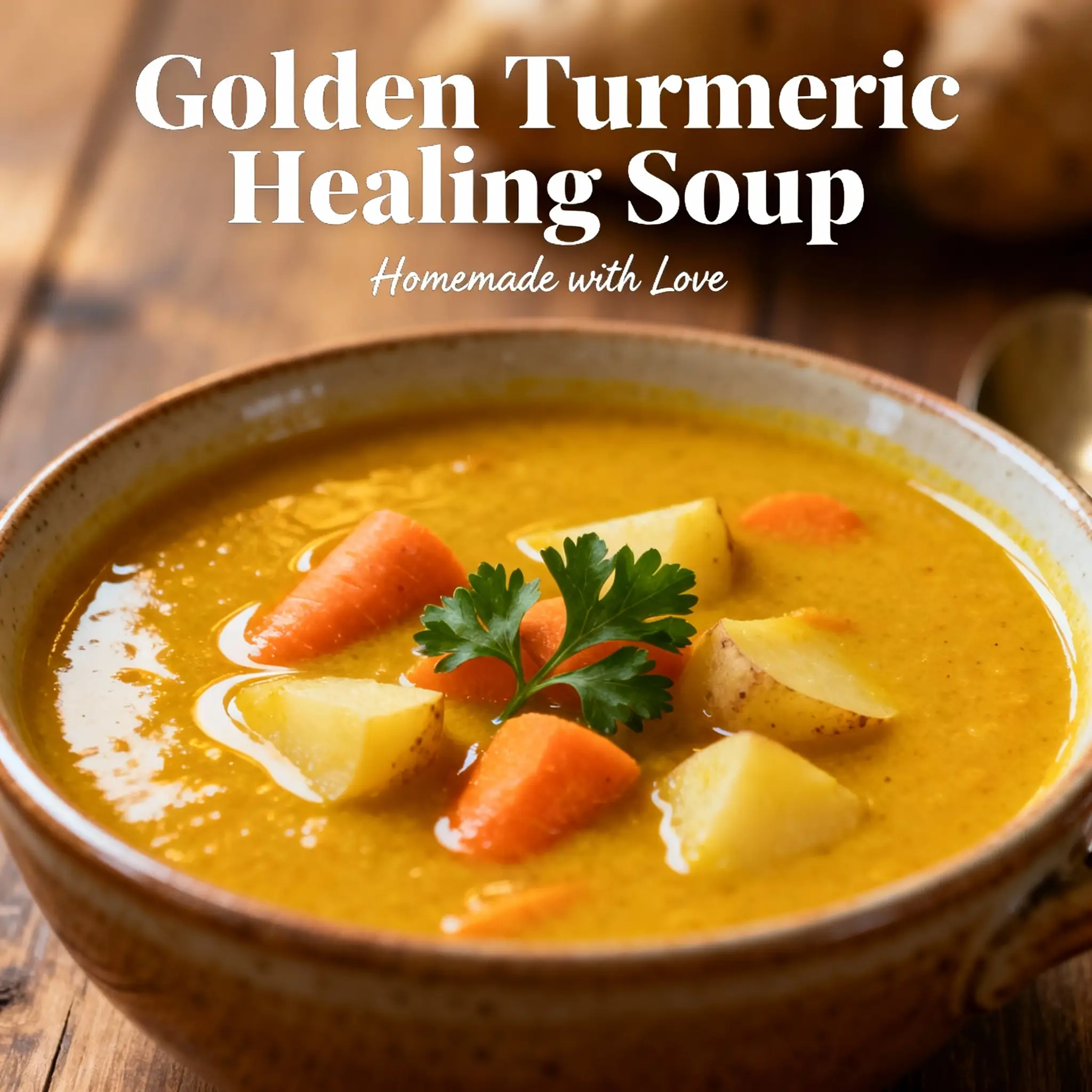 Golden Turmeric Healing Soup