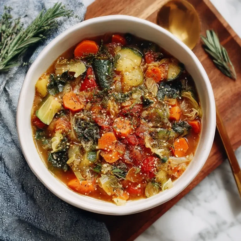 Healthy Immune Booster Veggie Soup
