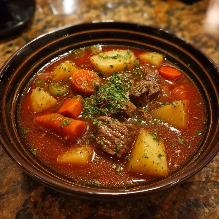 Hearty Irish Beef Stew Soup