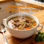 Instant Pot Beef Barley Soup