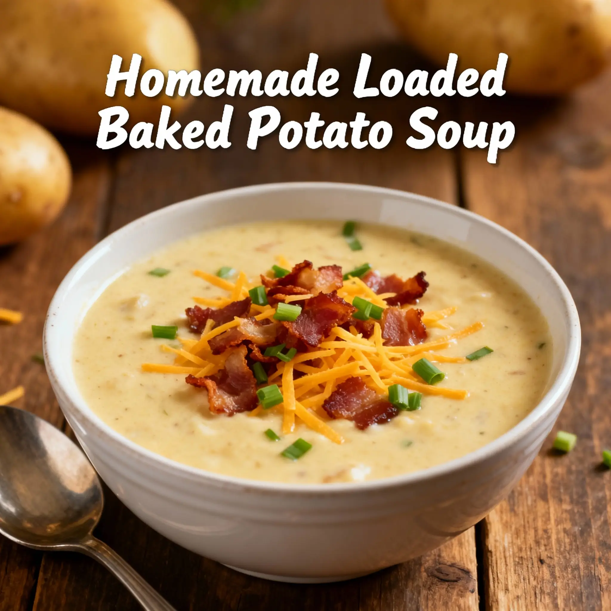 Loaded Baked Potato Soup