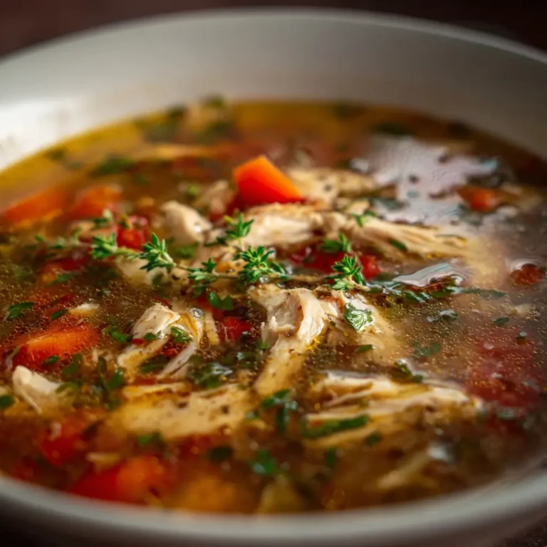 Low-Carb Keto Chicken Soup