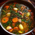 Olive Oil & Garlic Mediterranean Soup