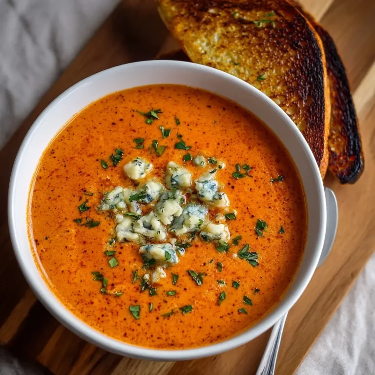 Roasted Red Pepper Gouda Soup