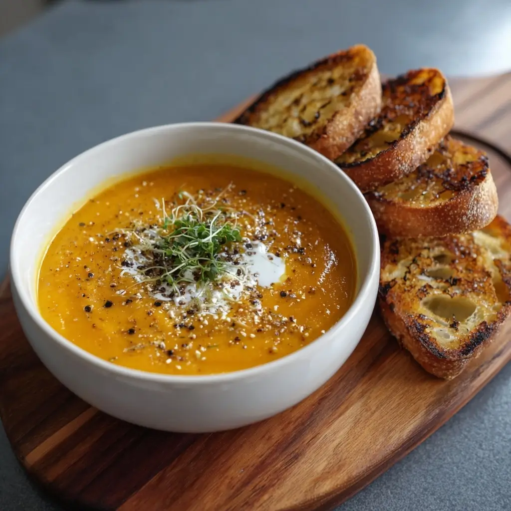 Roasted Vegetable Purée Soup