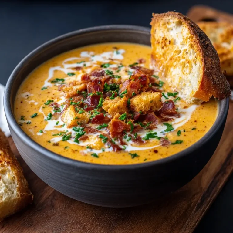 Smoky Bacon & Cheddar Soup