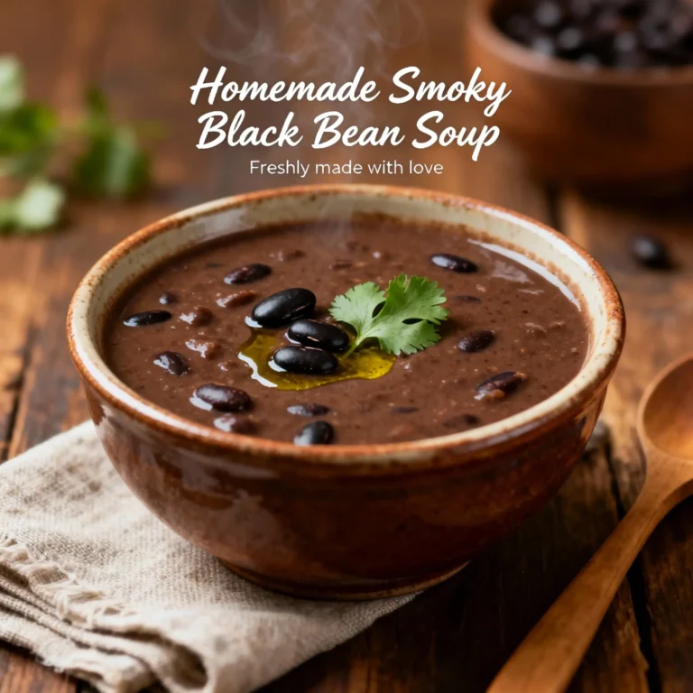 Smoky Black Bean Soup