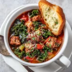 Spicy Sausage & Kale Soup