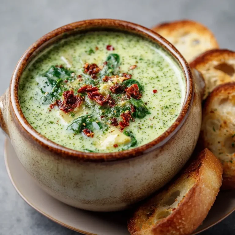 Spinach Artichoke Soup