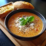Tomato Basil Parmesan Soup