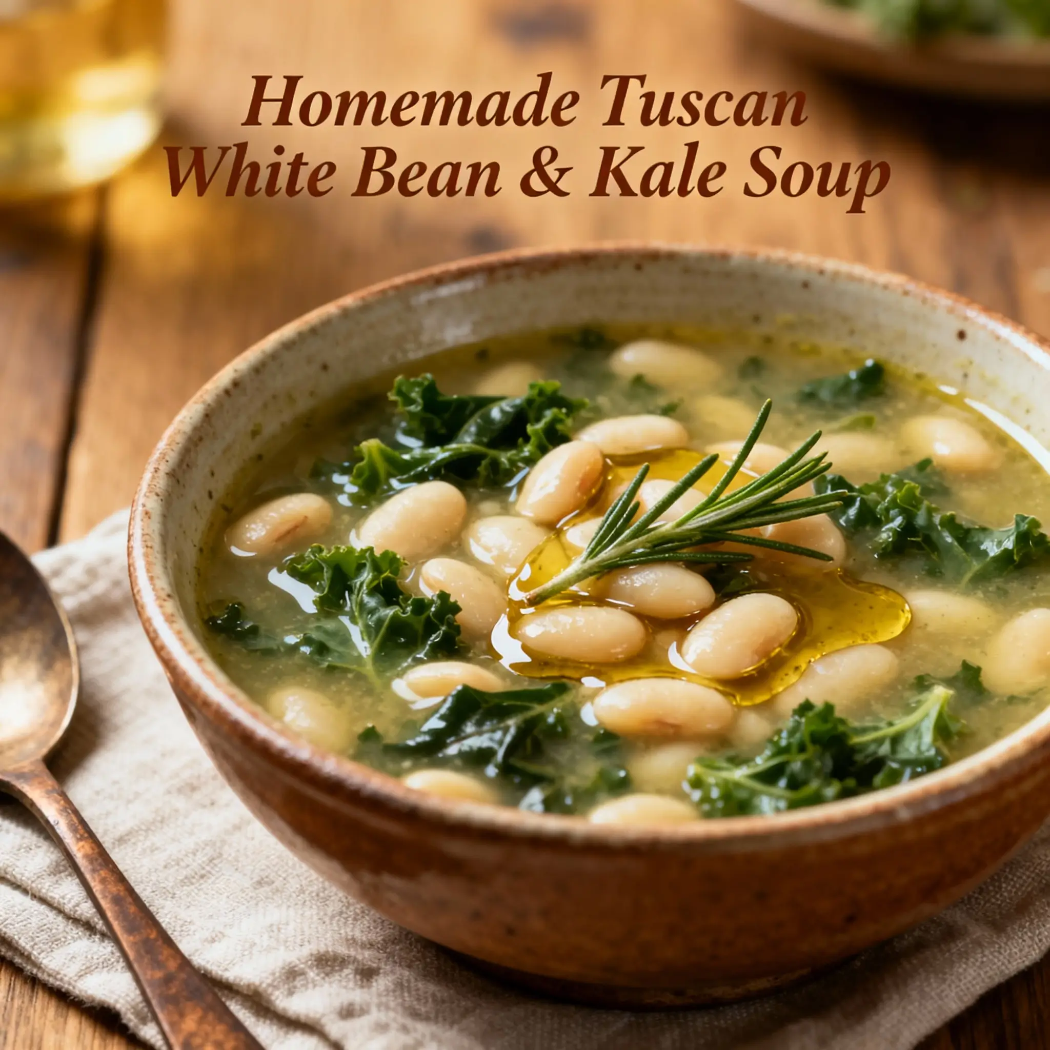 Tuscan White Bean & Kale Soup