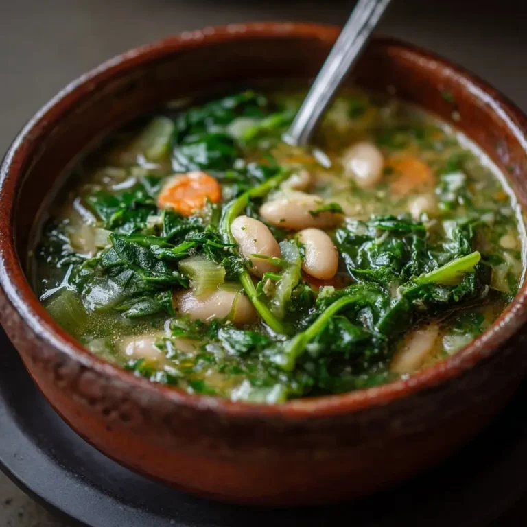 White Bean & Spinach Detox Soup