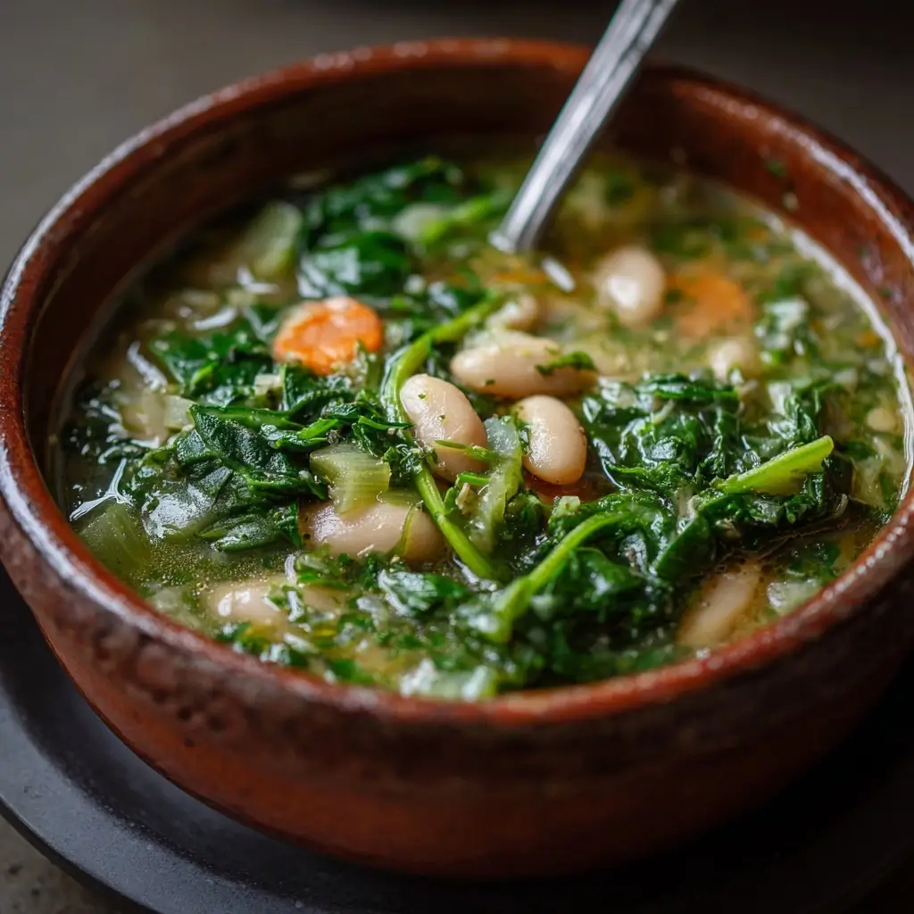 White Bean & Spinach Detox Soup