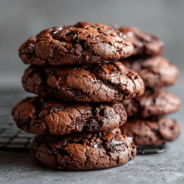 Fudgy Chocolate Cookies