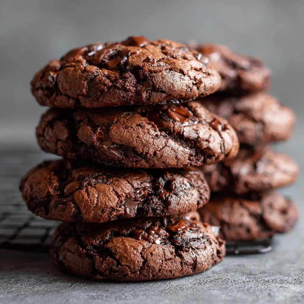Fudgy Chocolate Cookies