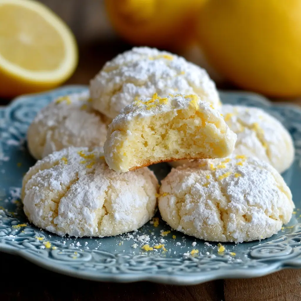 Lemon Meltaway Cookies