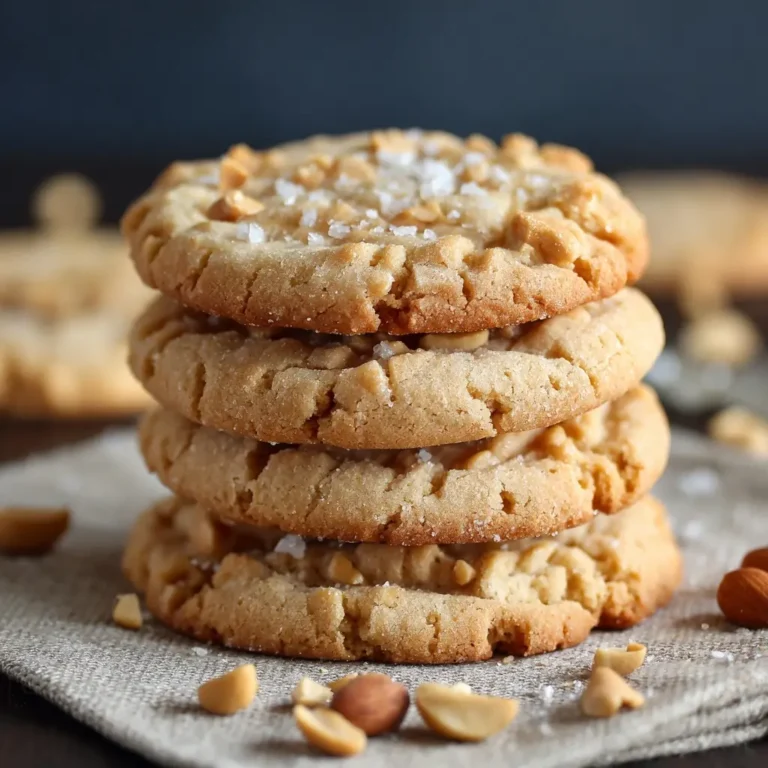 Melt-in-Your-Mouth Peanut Butter Cookies