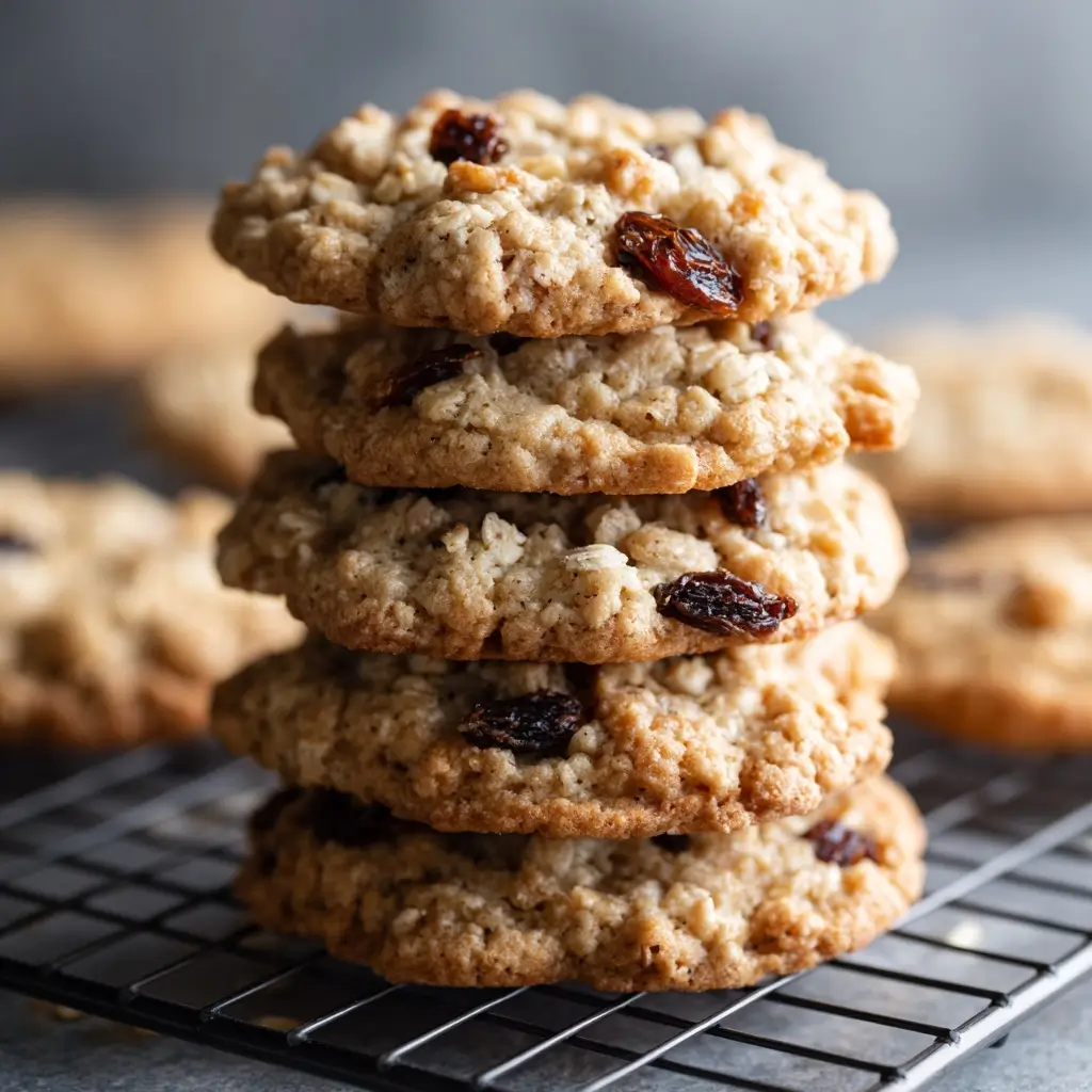 Oatmeal Raisin Cookies That Stay Soft