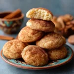 Snickerdoodle Cookies with Soft Centers