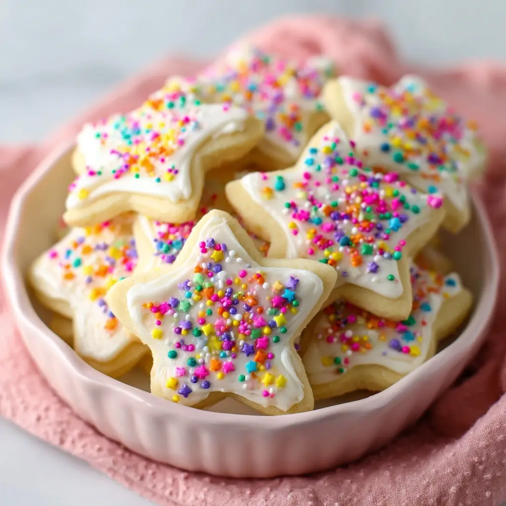 Soft Frosted Sugar Cookies