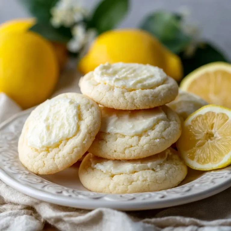 Soft Lemon Sugar Cookies
