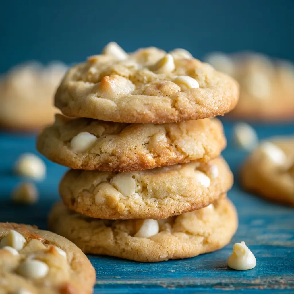 Soft White Chocolate Chip Cookies