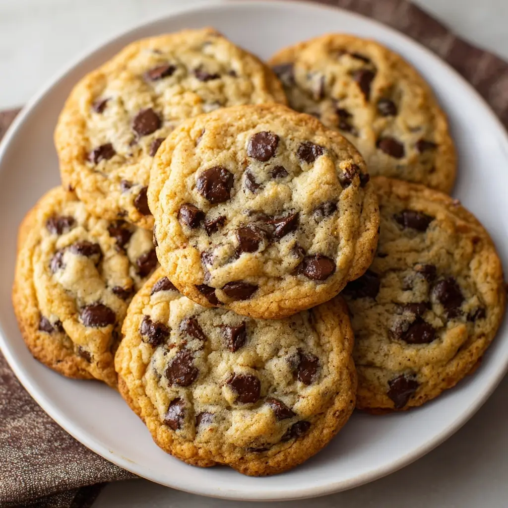Soft and Chewy Chocolate Chip Cookies