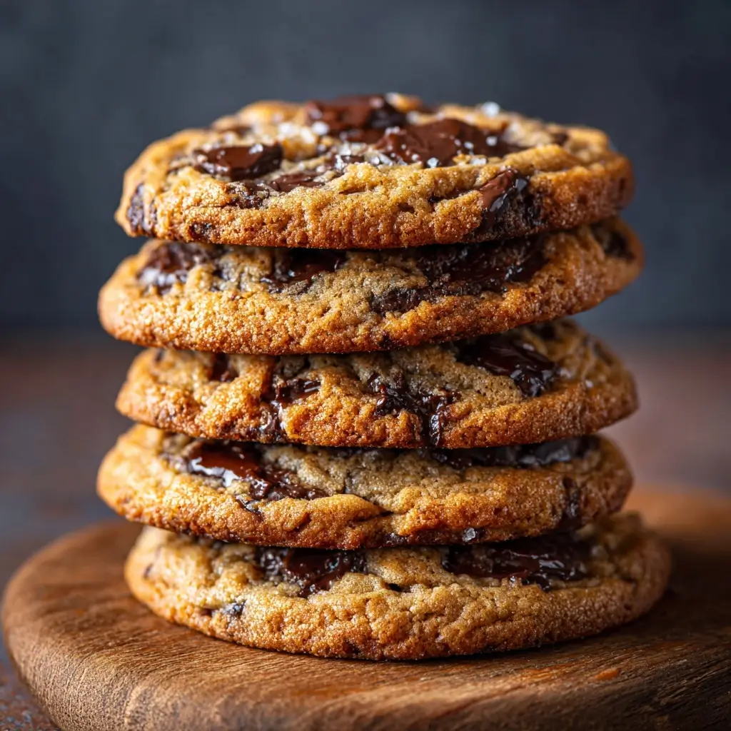 Thick and Gooey Chocolate Chip Cookies