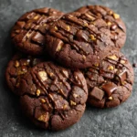 Triple Chocolate Cookies
