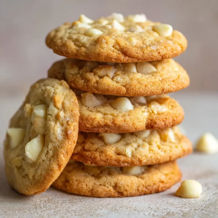 White Chocolate Macadamia Cookies