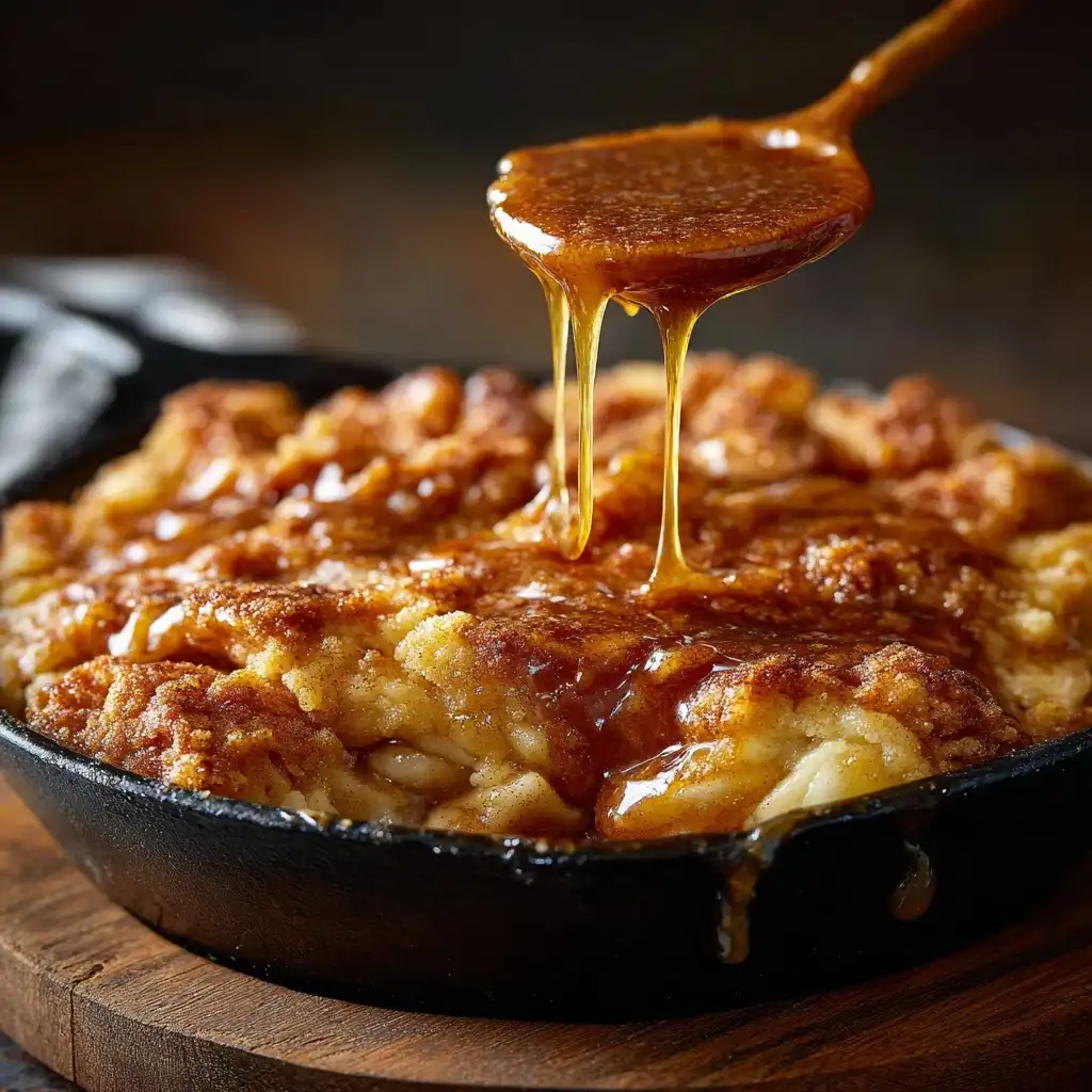 Apple Dump Cake (Throw it in and Bake)