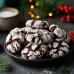 Christmas Crinkle Cookies