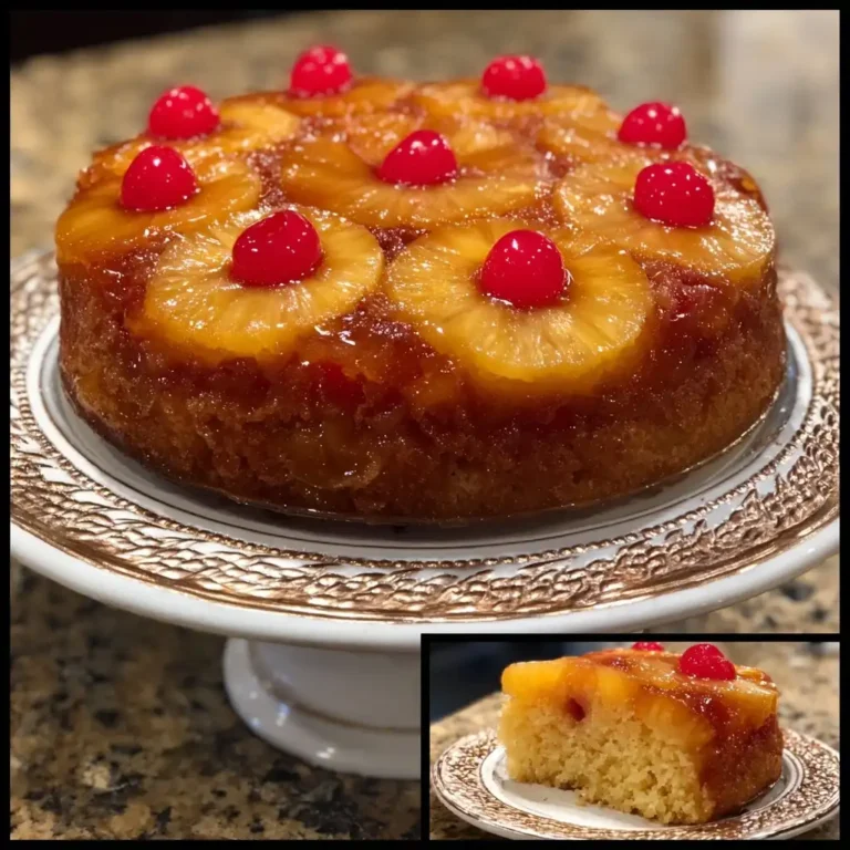 Forgotten 1950s Pineapple Upside-Down Cake