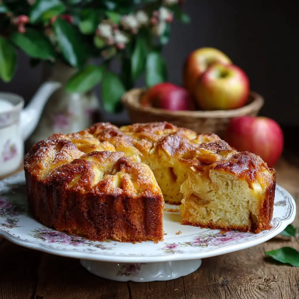 Grandma’s Fresh Apple Dapple Cake