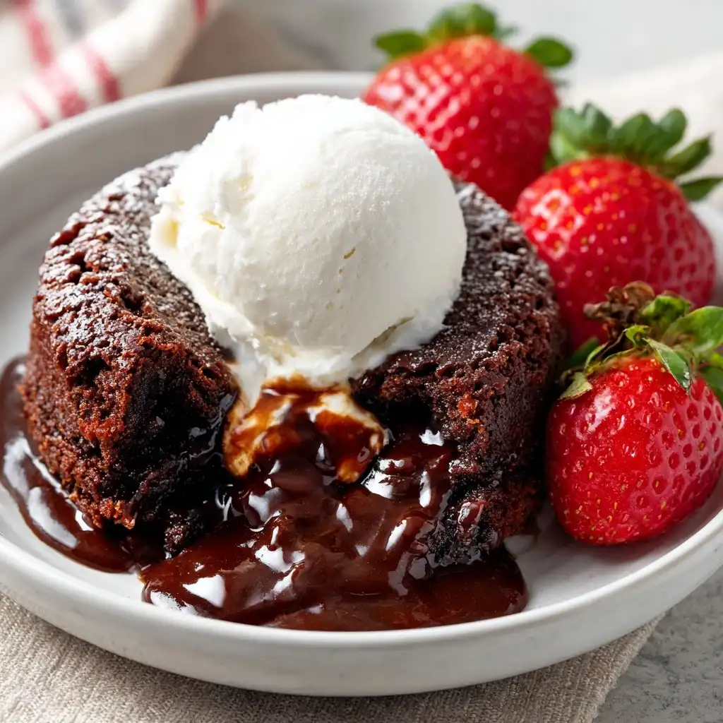 Slow Cooker Lava Cake (Set it and Forget it)
