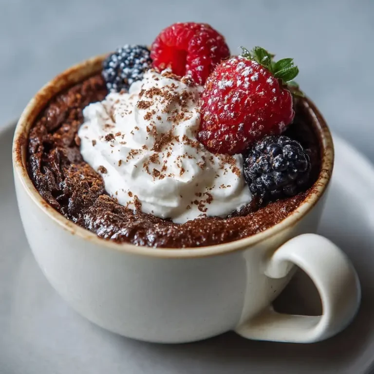 The 5-Minute Chocolate Mug Cake (That Actually Works)