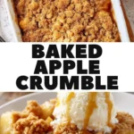 Baked Apple Crumble