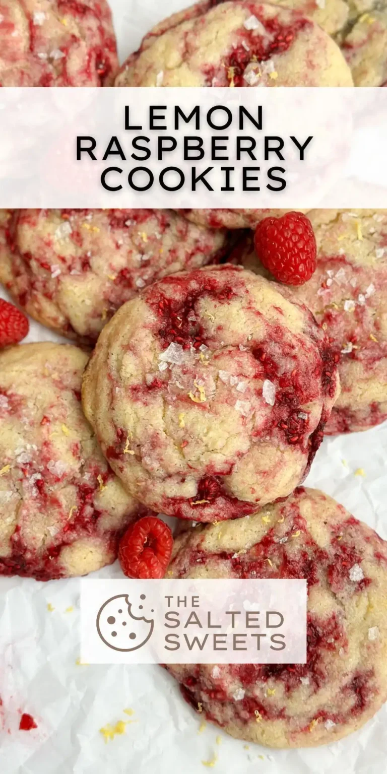 Lemon Raspberry Cookies