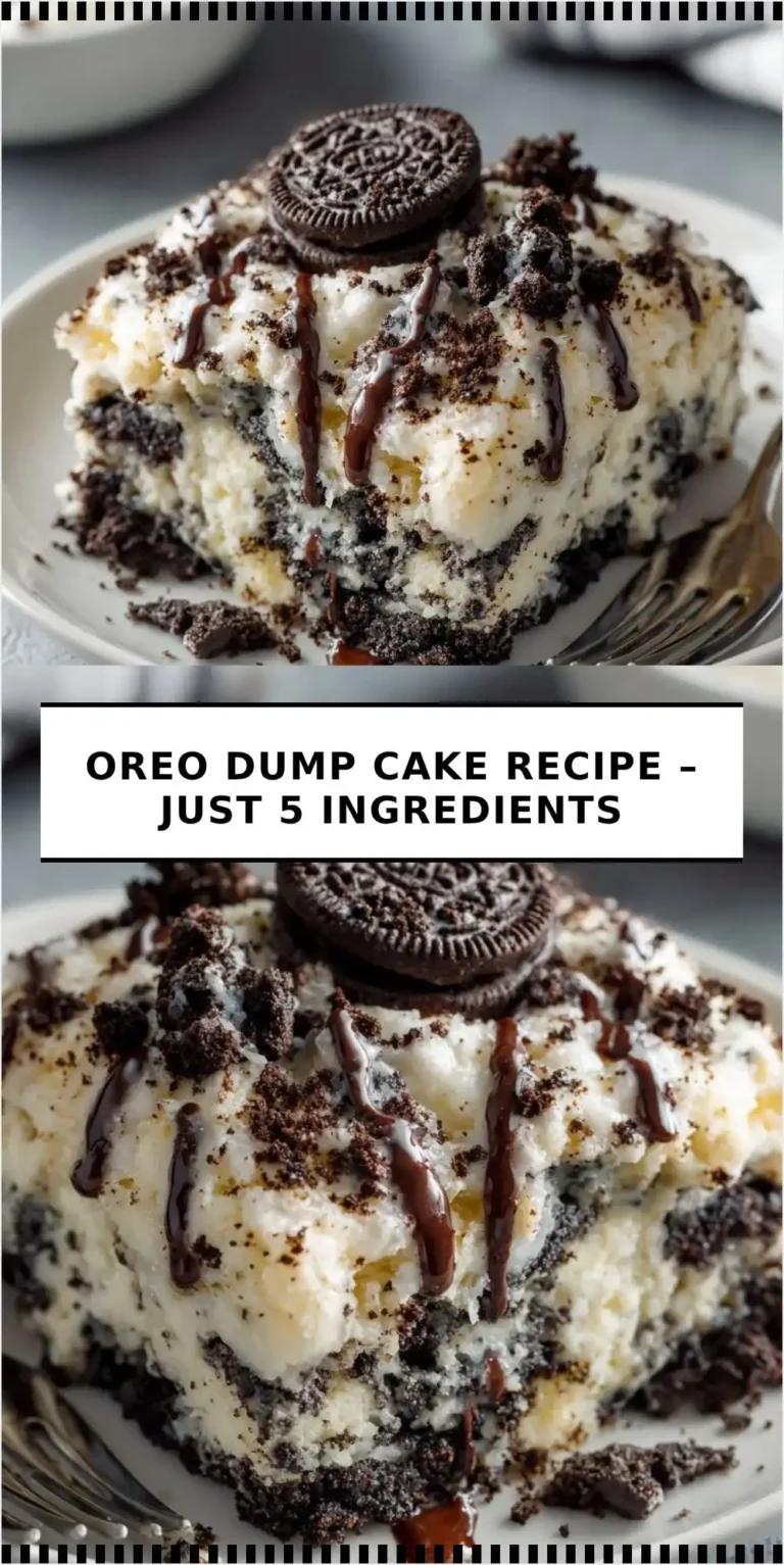 Oreo Dump Cake Recipe – Just 5 Ingredients