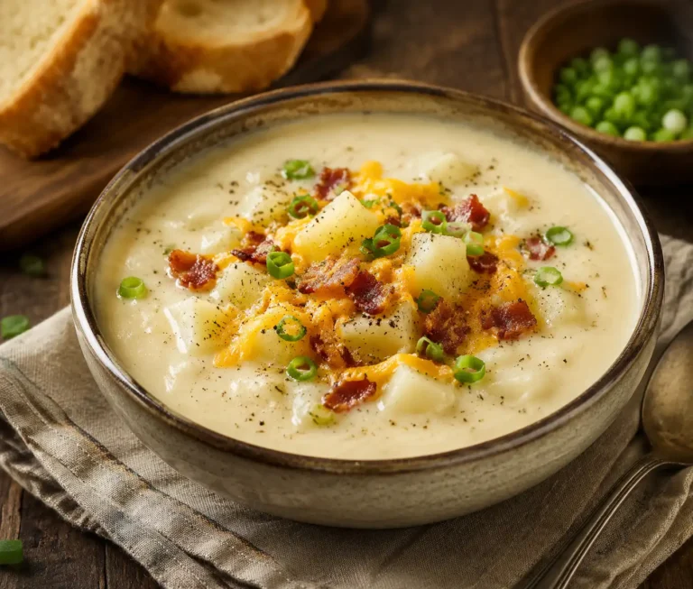 Creamy Potato Soup — A Cozy Comfort Food Delight